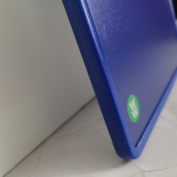 Weight Watchers Cutting Board Blue Hard Surface Not Flexible Vintage - Picture 7 of 12